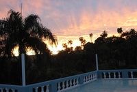 Terrace of the Hotel JASMINE SPA AND WELLNESS - Puerto Plata - Dominican Republic